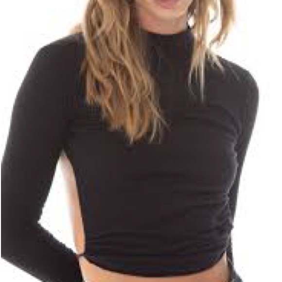 ARE YOU AM I SAIA TOP IN BLACK SIZE SMALL - Picture 4 of 15